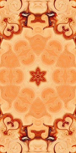 Patroon hout symmetrie abstracte achtergrond. dekking. — Stockfoto