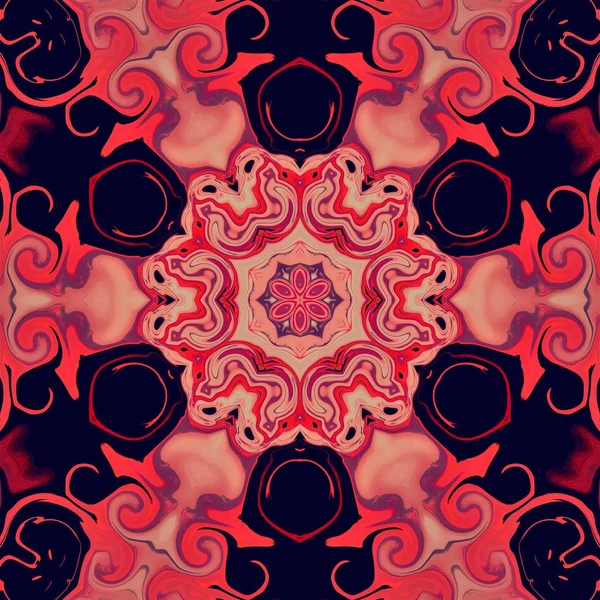 Kalejdoskop lila geometriska mönster abstrakt. konsistens. — Stockfoto