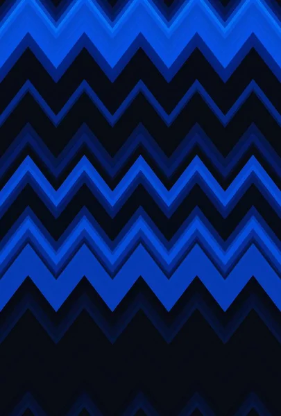 Blaues dunkles Chevron-Zickzack-Muster. Textur. — Stockfoto