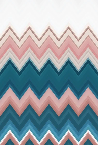 Vintage retro mönster chevron sicksack. konst. — Stockfoto