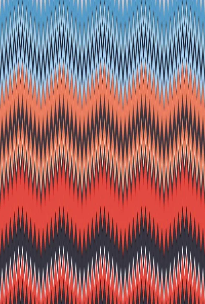 Chevron zigzag pattern multicolored background. vivid seamless. — Stock Photo, Image