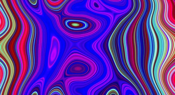 Psychedelic abstract pattern and hypnotic background for trend art,  bright illustration. — Stock Photo, Image
