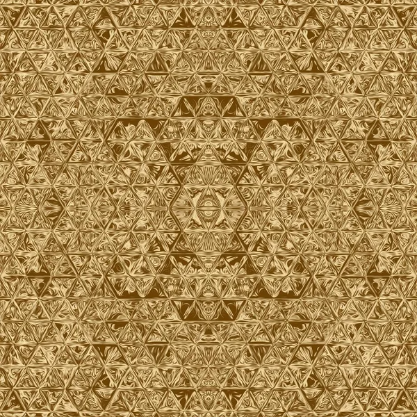 Gold mosaic abstract element and kaleidoscope backdrop,  background. — Stock Photo, Image