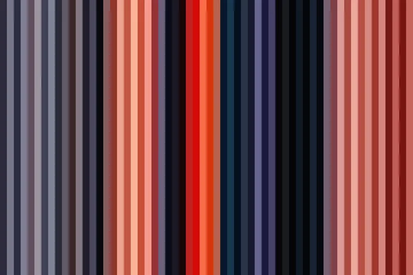Kleurrijke verticale lijn achtergrond of naadloze Gestreept behang, retro afbeelding. — Stockfoto