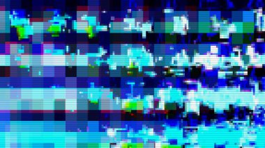 Dijital gürültü geçmiş aksaklık perde, teknoloji modern.