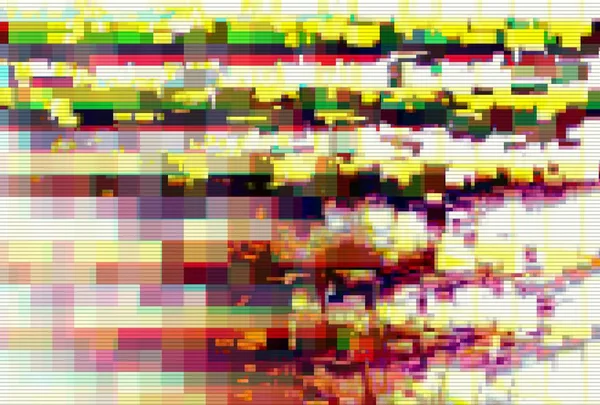 Glitch pixel digital pattern noise,  interference graphic.