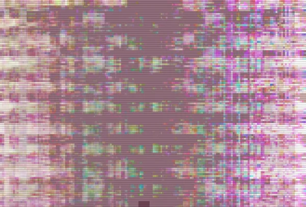 Glitch vhs ruido de fondo abstracto, error de visualización . —  Fotos de Stock