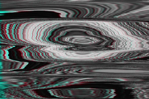 Glitch vhs monochtome lawaai abstract, pixel display.glitch vhs monochtome achtergrondruis, slechte technologie. — Stockfoto