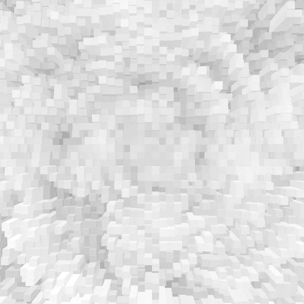 抽象立方体3d 挤压背景, 例证. — 图库照片