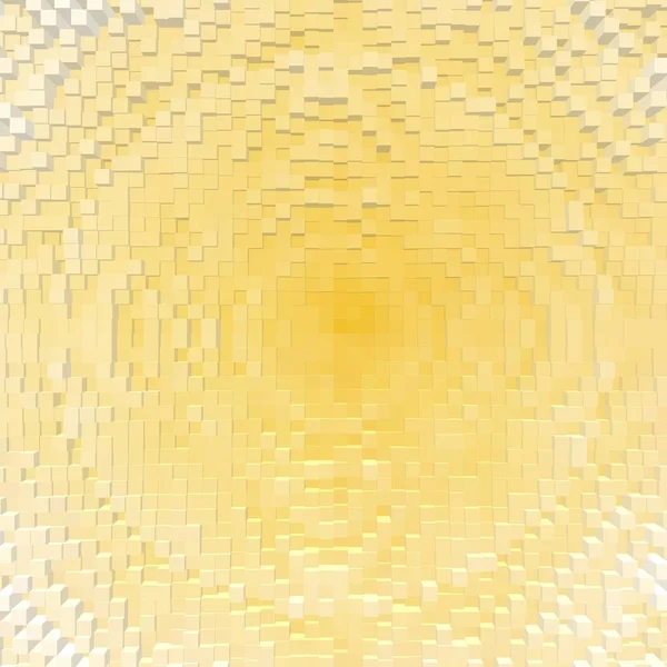 Cubo 3D estruso simmetria sfondo, astratto semplice . — Foto Stock