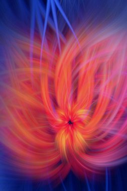 geometrik kırmızı model arka plan fraktal. duman canlı.