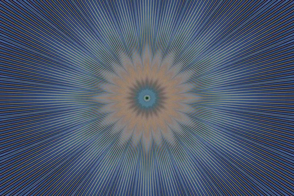 Floral μοτίβο γεωμετρικών Καλειδοσκόπιο μάνταλα. στυλ. — Φωτογραφία Αρχείου