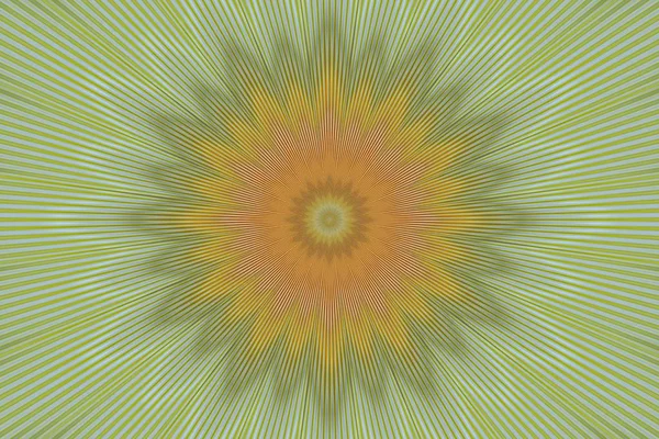 Mandala-Muster florales Olivenkaleidoskop. Dekoration. — Stockfoto