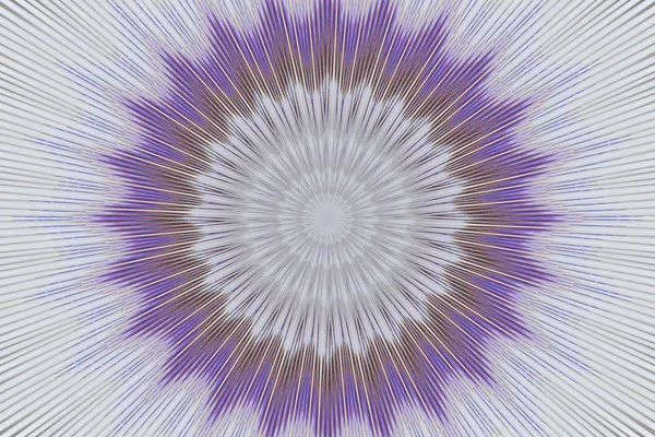 Purple pattern floral mandala kaleidoscope. hypnotic. — Stock Photo, Image