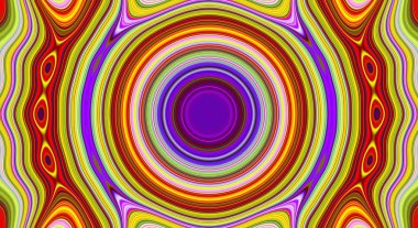 Psychedelic simetri soyut desen ve hipnotik arka plan, yaratıcı.