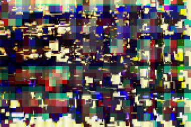 Glitch dijital soyut eserler bozulma arka plan, kötü.