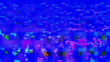Glitch dijital tasarım arka plan dokusu, sinyal kötü.
