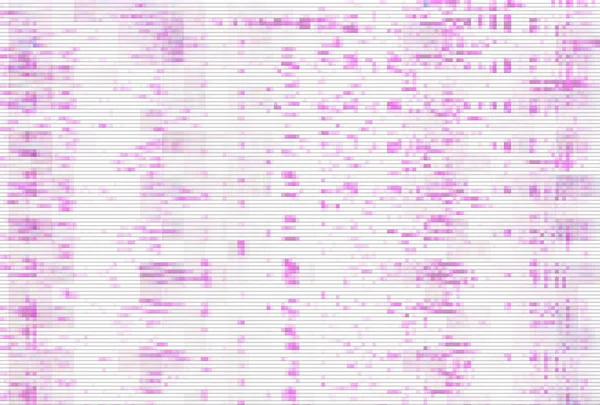 グリッチデジタルスクリーンパターン白、抽象的なグラフィック. — ストック写真