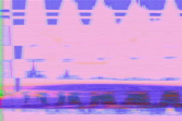 Glitch vhs background artifact noise,  distortion display.