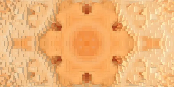 Кубик 3d поза симетрією фон, текстура повторення . — стокове фото