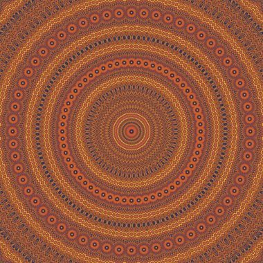 vintage desen soyut simetri kaleydoskop. retro grafik.