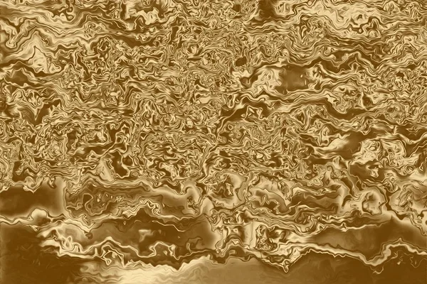 Золотой фон и блестящий золотой материал, отражение . — стоковое фото