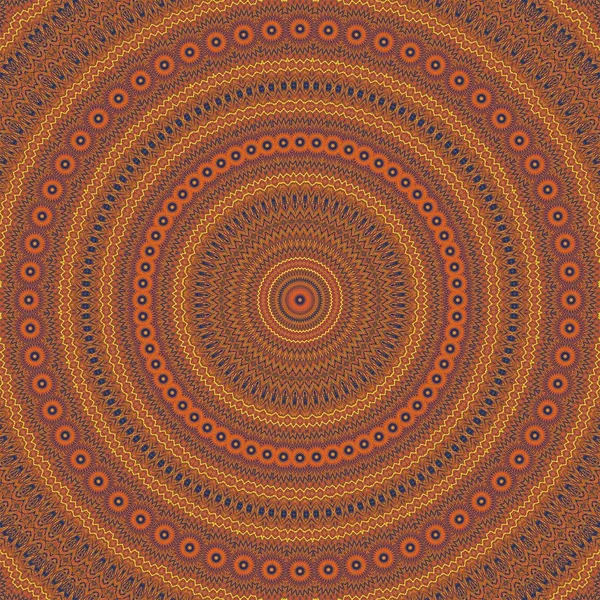 Kaléidoscope abstrait de symétrie de motif vintage. graphique rétro . — Photo