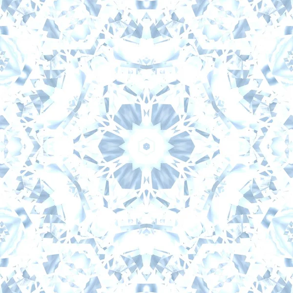 Simetria de cristal padrão de design abstrato. arte sem costura . — Fotografia de Stock