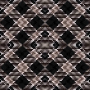 Tartan desen, diyagonal kumaş arka plan, kelt İrlandalı.