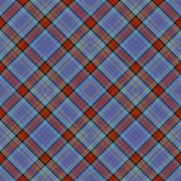 Stoff diagonaler Tartan, Mustertextil, Textur. — Stockfoto