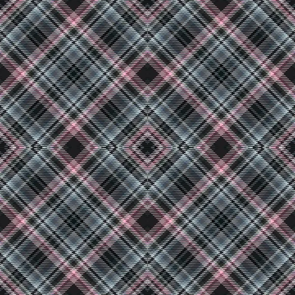 Tartan patroon, diagonale weefsel achtergrond, Ierse Schotse. — Stockfoto