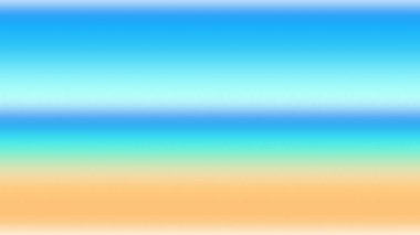 Okyanus arka plan ufuk soyut mavi, illüstrasyon yüzey.