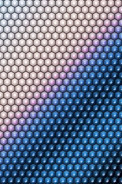 Hexagon cube pattern cover geometric,  illusion flyer.