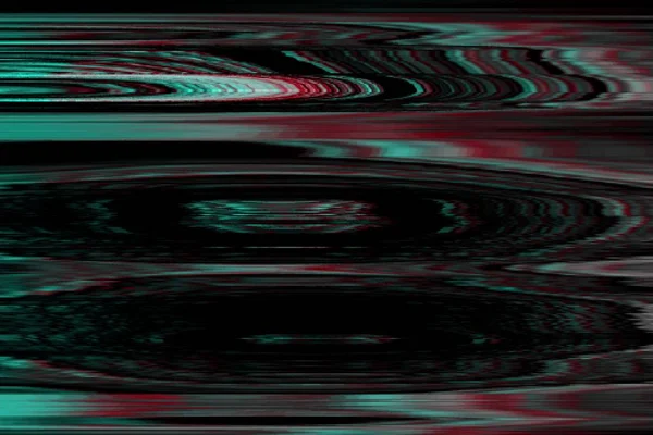 Glitch VHS, zvuk abstrakt, chyba v technologiích. porucha VHS monochfoliní šum pozadí, zobrazení zkreslení. — Stock fotografie