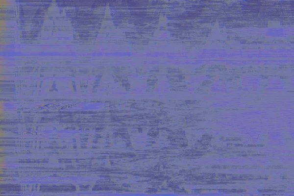 Glitch vhs blue noise abstract, Verzerrung. — Stockfoto