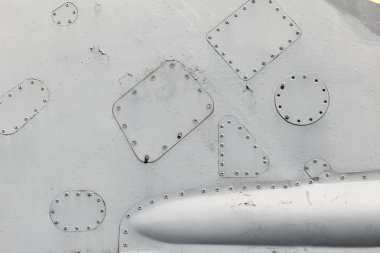 Eski Sovyet avcı uçağı. Savaş uçakları ayrıntı kanat