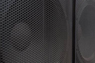 Merhaba hoparlörler son. Ses kayıt stüdyosu için HiFi ses sistemi izlemek.