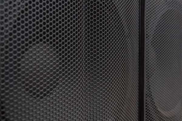 Hi end loudspeakers. Monitor hifi sound system for sound recording studio.