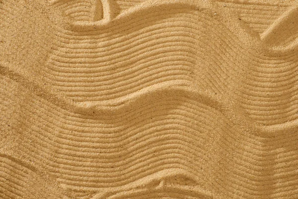 flowing art wave pattern sand for wellness and tranquility with copy space