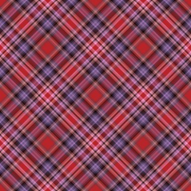 Kumaş çapraz tartan, desen Tekstil, retro tasarım.