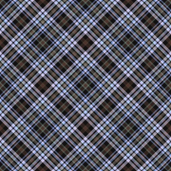 Stoff diagonaler Tartan, Muster Textil, irischer Hintergrund. — Stockfoto