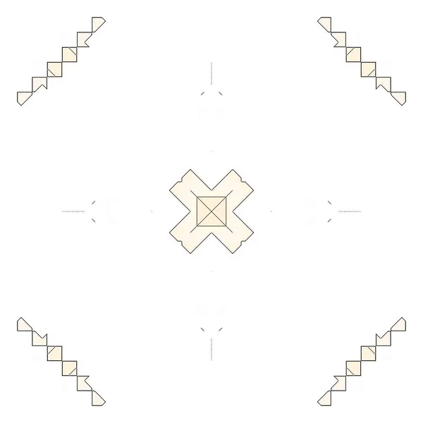 Diseño de fondo abstracto de patrón de contorno, monocromo . — Foto de Stock