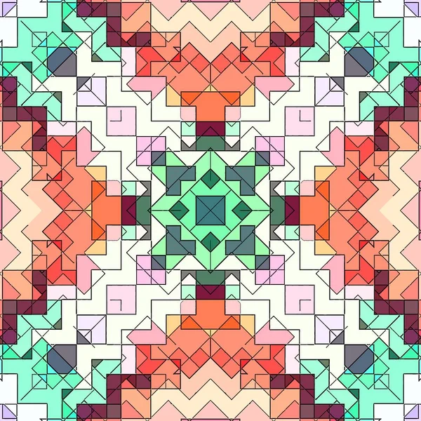 Mosaico padrão de fundo abstrato manchado, colorido . — Fotografia de Stock