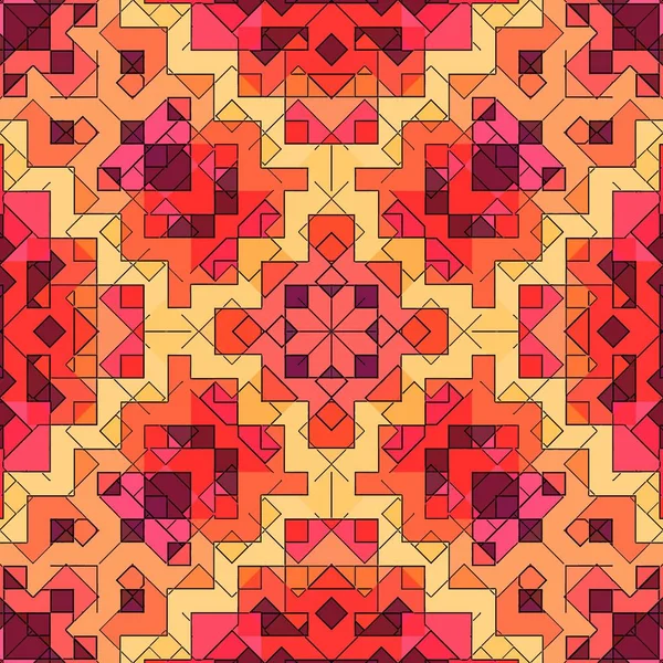 Mosaico patrón de fondo abstracto manchado, fondo de pantalla geométrico . — Foto de Stock