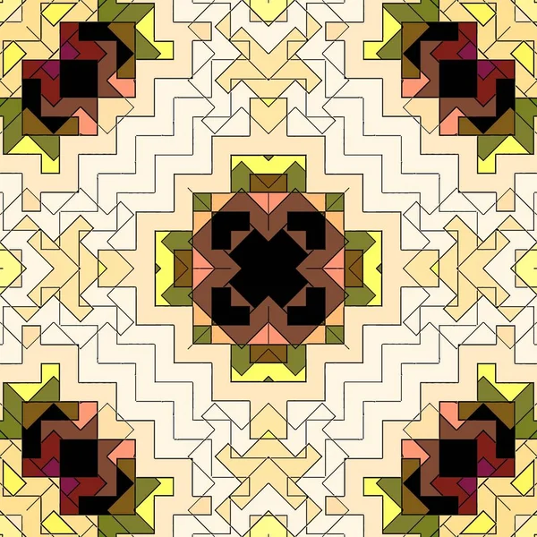 Mosaico abstracto patrón de fondo manchado, vidrio contemporáneo . — Foto de Stock
