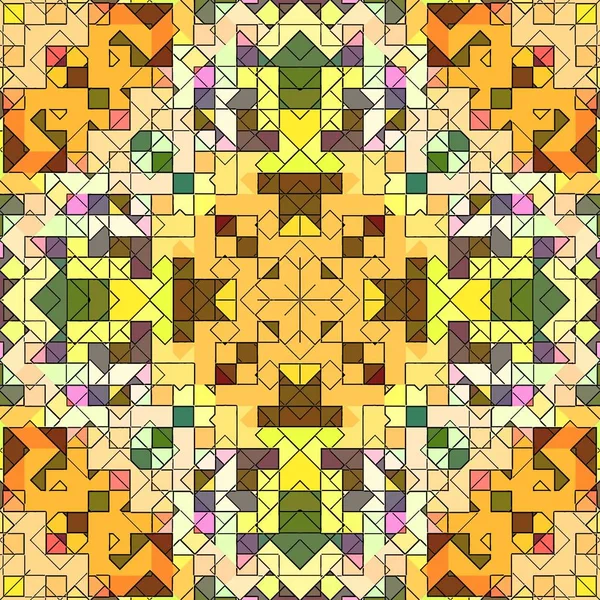 Mosaico modello di sfondo astratto macchiato, geometrico contemporaneo . — Foto Stock