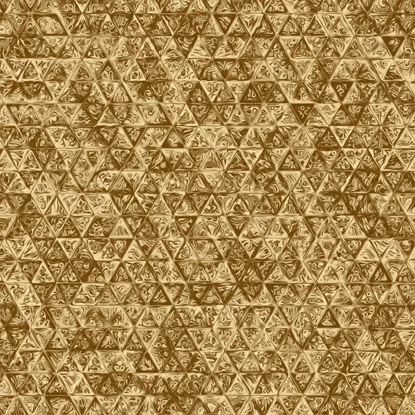 Ouro mosaico elemento abstrato e caleidoscópio pano de fundo, presente padrão . — Fotografia de Stock