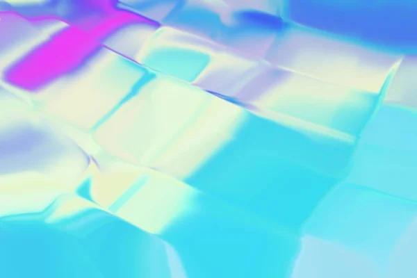 Textura del fondo de la hoja del holograma como arco iris, azul . —  Fotos de Stock