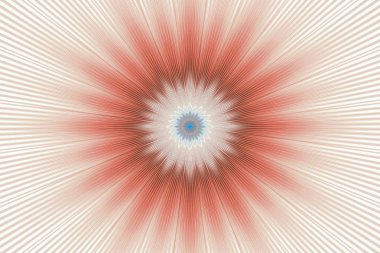 kahverengi çiçek desen çiçek kaleydoskop. kalamkari geometrik.