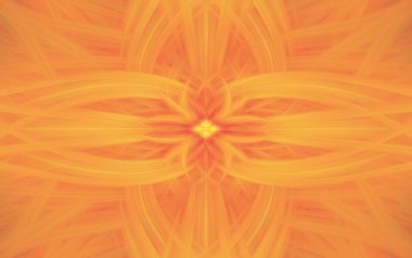 turuncu bulanıkgeometridesen sanat. Kaleydoskop.